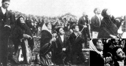 Our Lady of Fatima appeared in a vision to the children with St.  Jospesh and the child Jesus too on this day too.